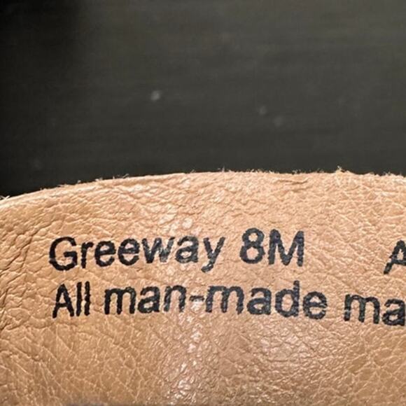 Women Size 8 Tan Black Brown Vacation Boho Snakeskin Greeway Strappy Flat Sandal - Picture 8 of 12